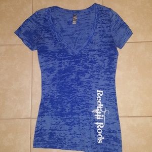 V-neck Texas tee